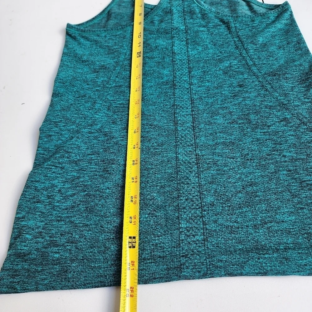 Lululemon Women's Size 8 Dark Green Heather Racerback Stretch